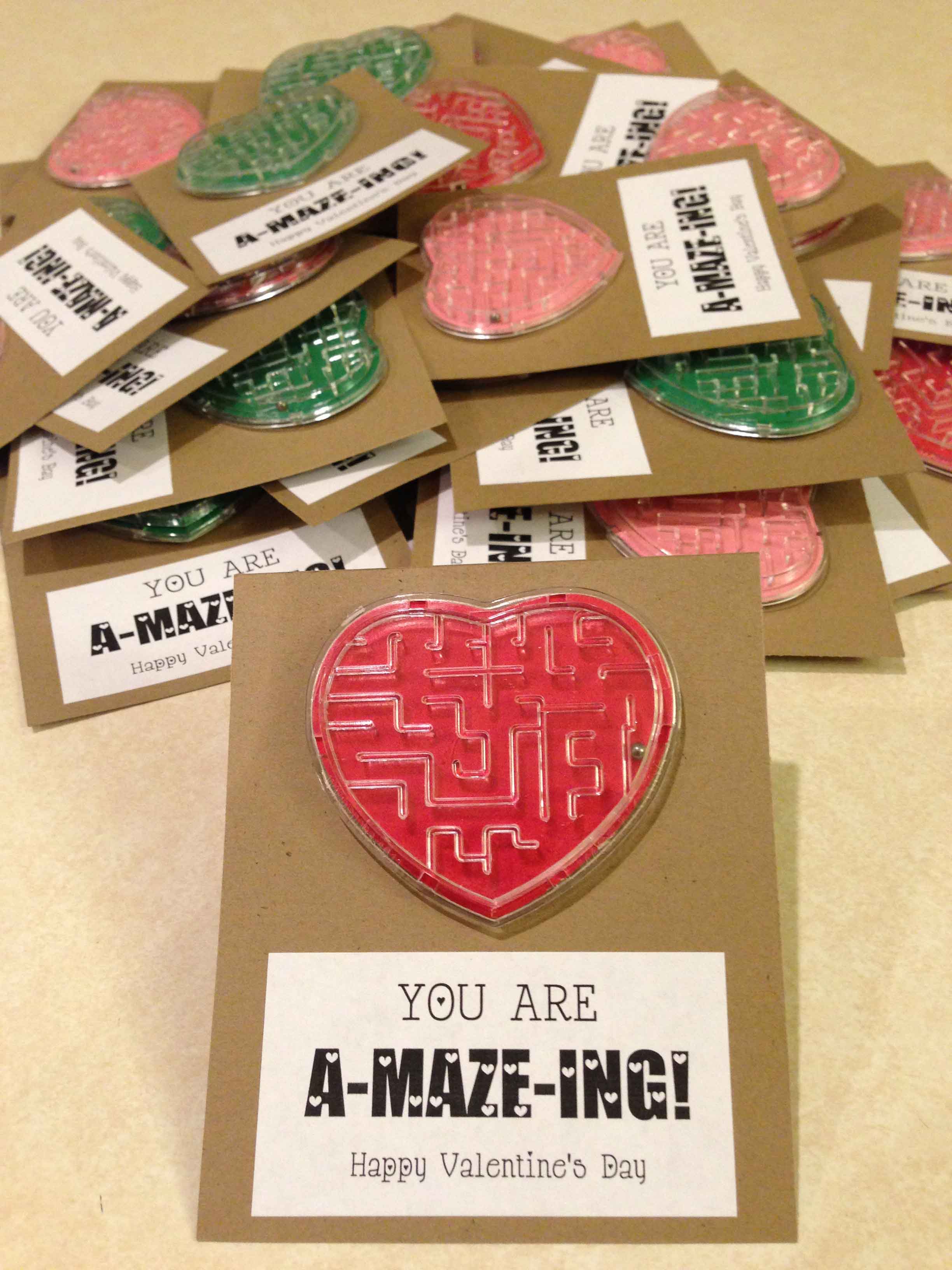 DIY Classroom Valentine Idea Pinching Your Pennies