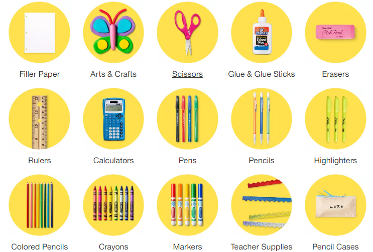 Get 15% Off School Supplies with a New Target Cartwheel plus Extra