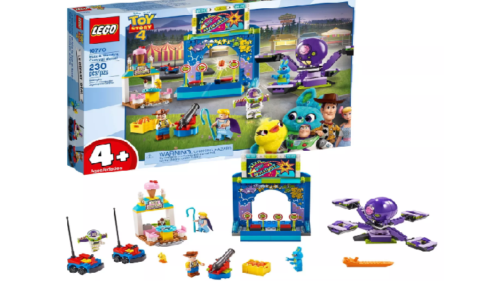 LEGO Disney Pixar’s Buzz Lightyear & Woody’s Colorful Carnival Mania ...