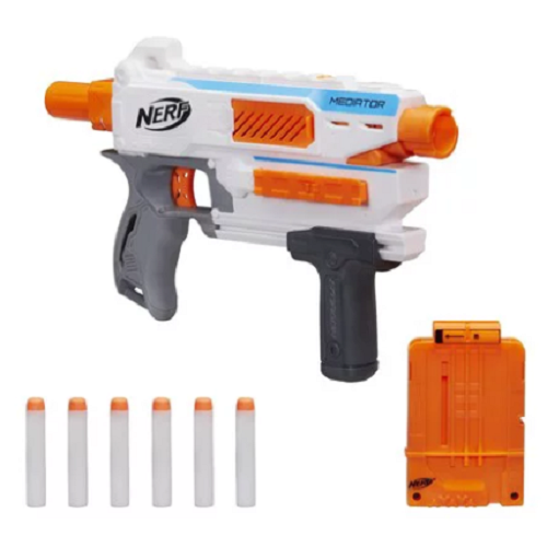 Nerf N-Strike Modulus Mediator Pump-Action Blaster Only $7.99! (Reg ...