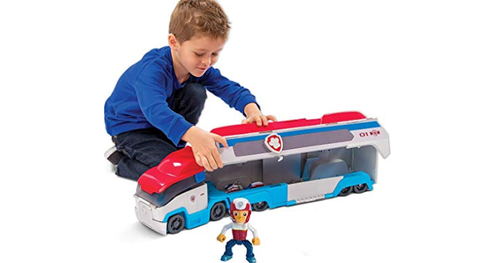 paw patrol paw patroller rescue and transport vehicle