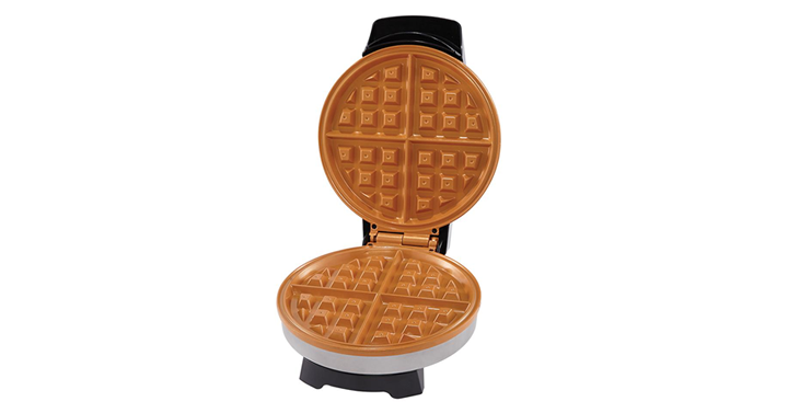 Farberware Copper Non-stick Round Waffle Maker – Just $12.99 ...