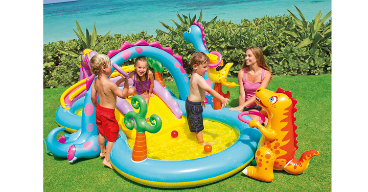 intex dinoland paddling pool