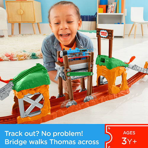 Thomas & Friends Walking Bridge Motorized Train Set Only $22.04 ...