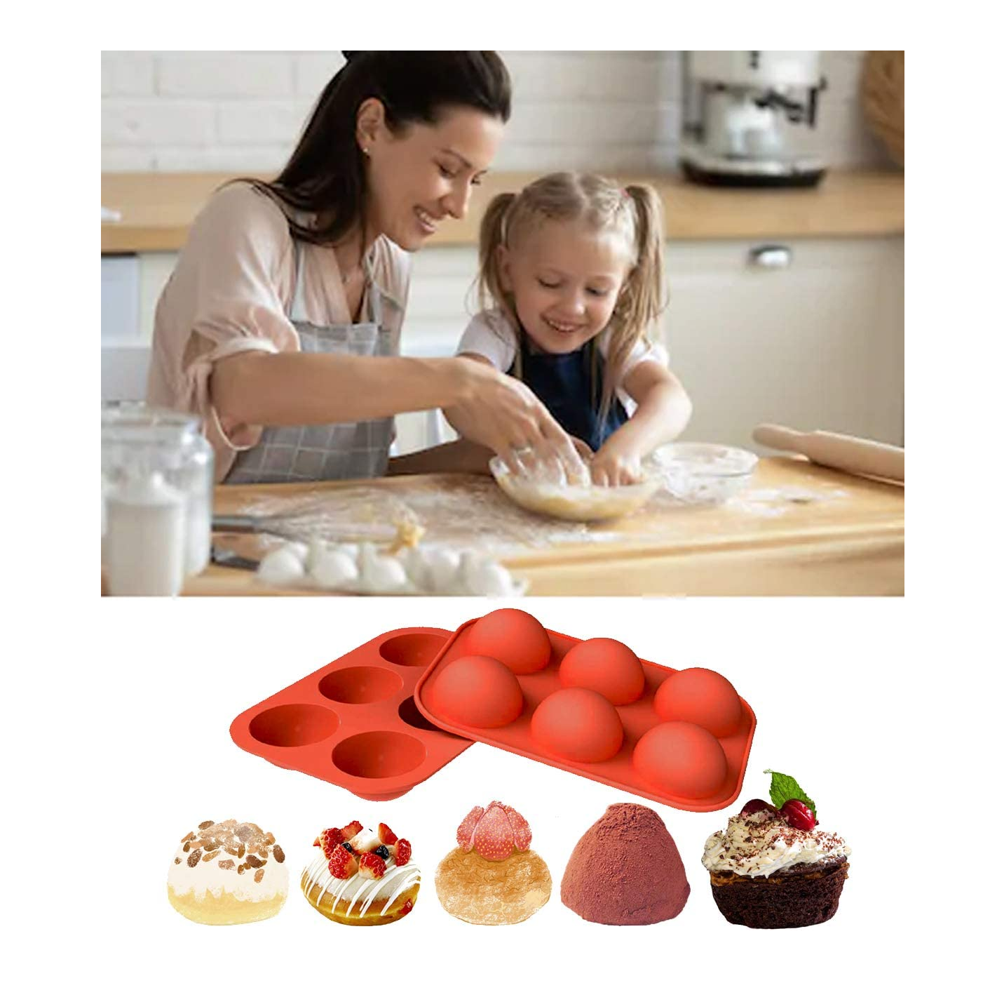 TONS of Semi Sphere Silicone Mold Sets Starting at $7.99! - Pinching ...