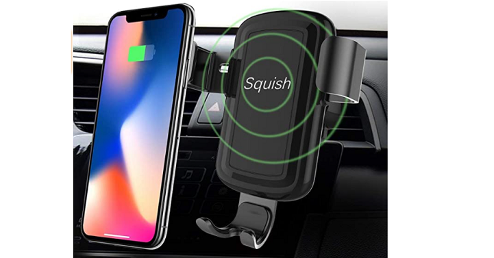 Squish Wireless Charger Car Mount Only $16.49! (Reg. $30) - Pinching ...