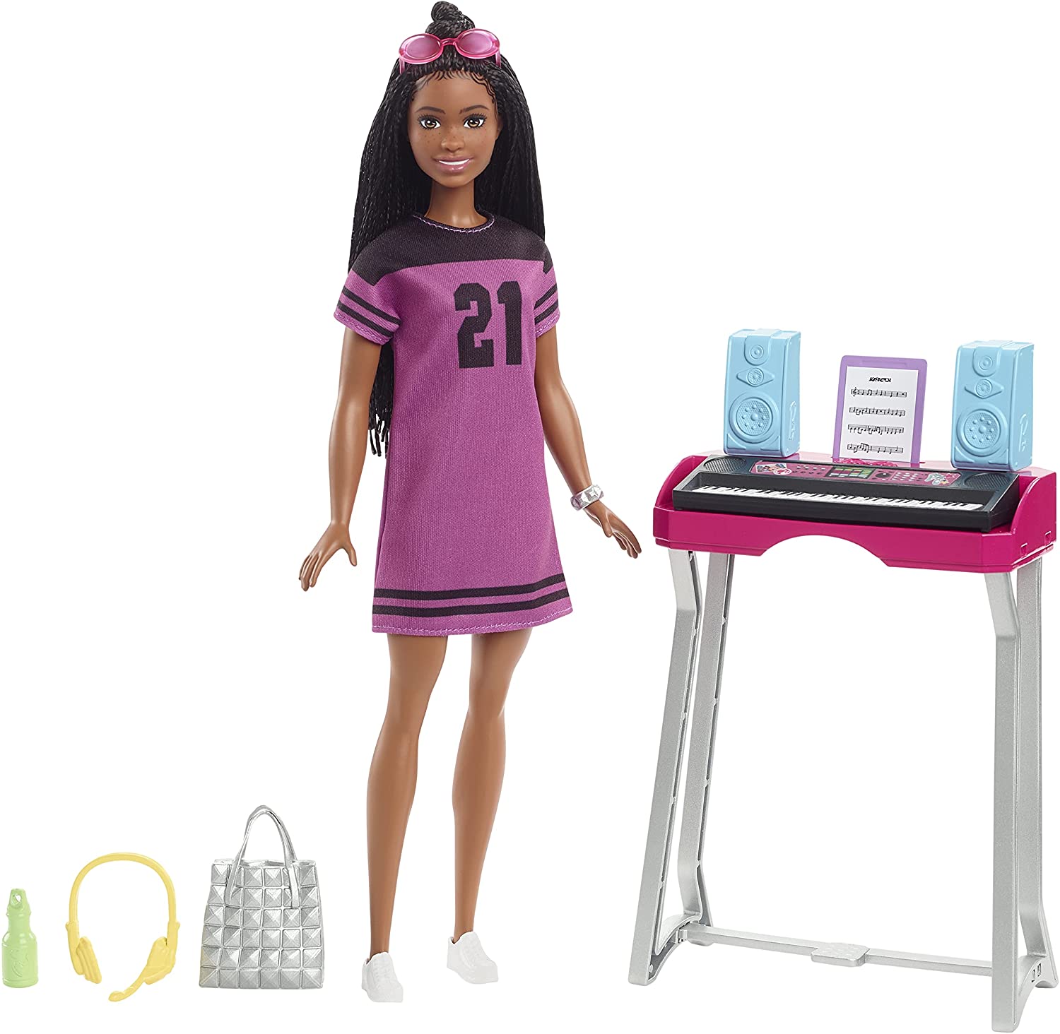 barbie color reveal pet set