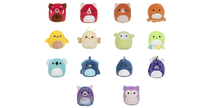 14-Pack Squishville Mini Squishmallows Brilliant Besties Plushies ...