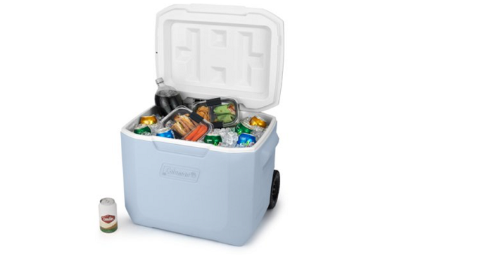 Coleman Chiller 60-Quart Hard Cooler With Wheels Only $27.88! (Reg. $50 ...