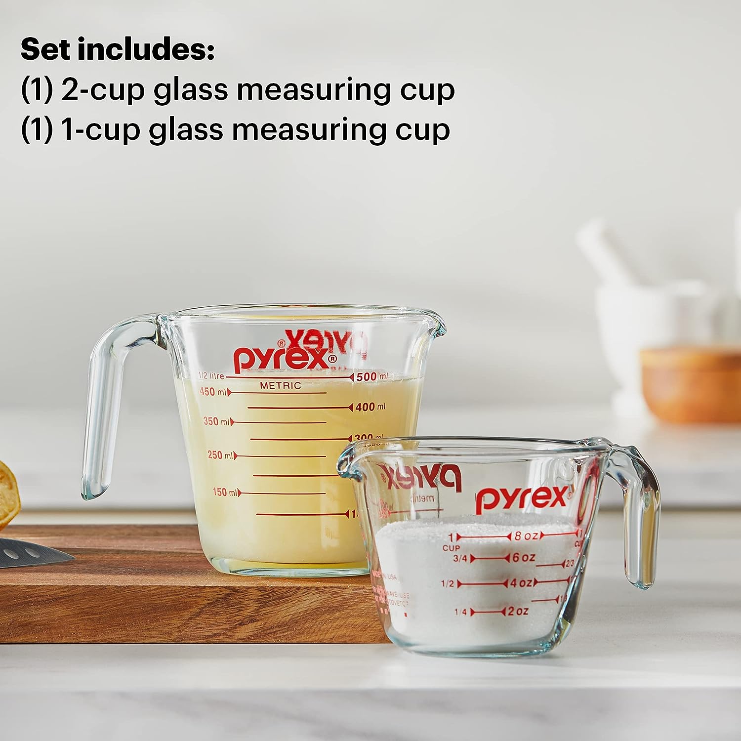 Pyrex 2-Piece Glass Measuring Cup Set – Only $11.81! - Pinching Your ...