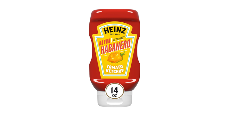 Heinz Tomato Ketchup Blended with Habanero, 14 oz Squeeze Bottle – Just ...